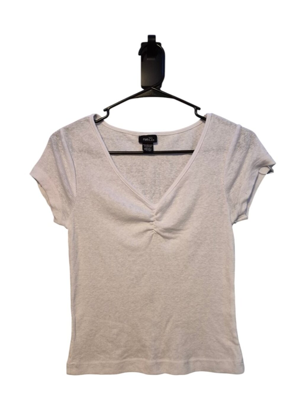 White Short Sleeve Tee. Size S